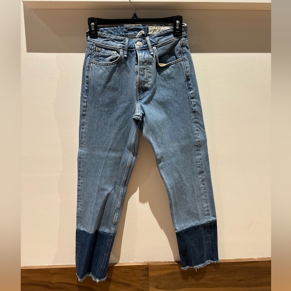 Rag and Bone straight leg jeans